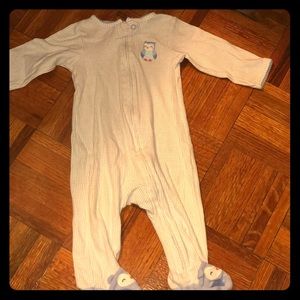 Carter’s owl footie pajamas